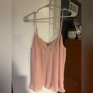 Express Blush Lace Detail Cami
